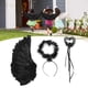 thumbnail image 1 of JUEGO DE ACCESORIOS DE ALAS DE ANGEL, Disfraz DE, Juego de ALAS de Ángel para Adultos para Juego de Rol de Halloween, 1 of 7