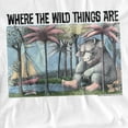 thumbnail image 2 of Where The Wild Things are Cover Art Women's T Shirt, White, Medium, 2 of 6