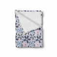 thumbnail image 2 of Flower Soft Flannel Fleece Blanket, Geometric Blossoms with Polygonal Pastel Colored Petals Closely Placed Composition, Cozy Plush for Indoor and Outdoor Use, 50" x 60", Multicolor, by Ambesonne, 2 of 6
