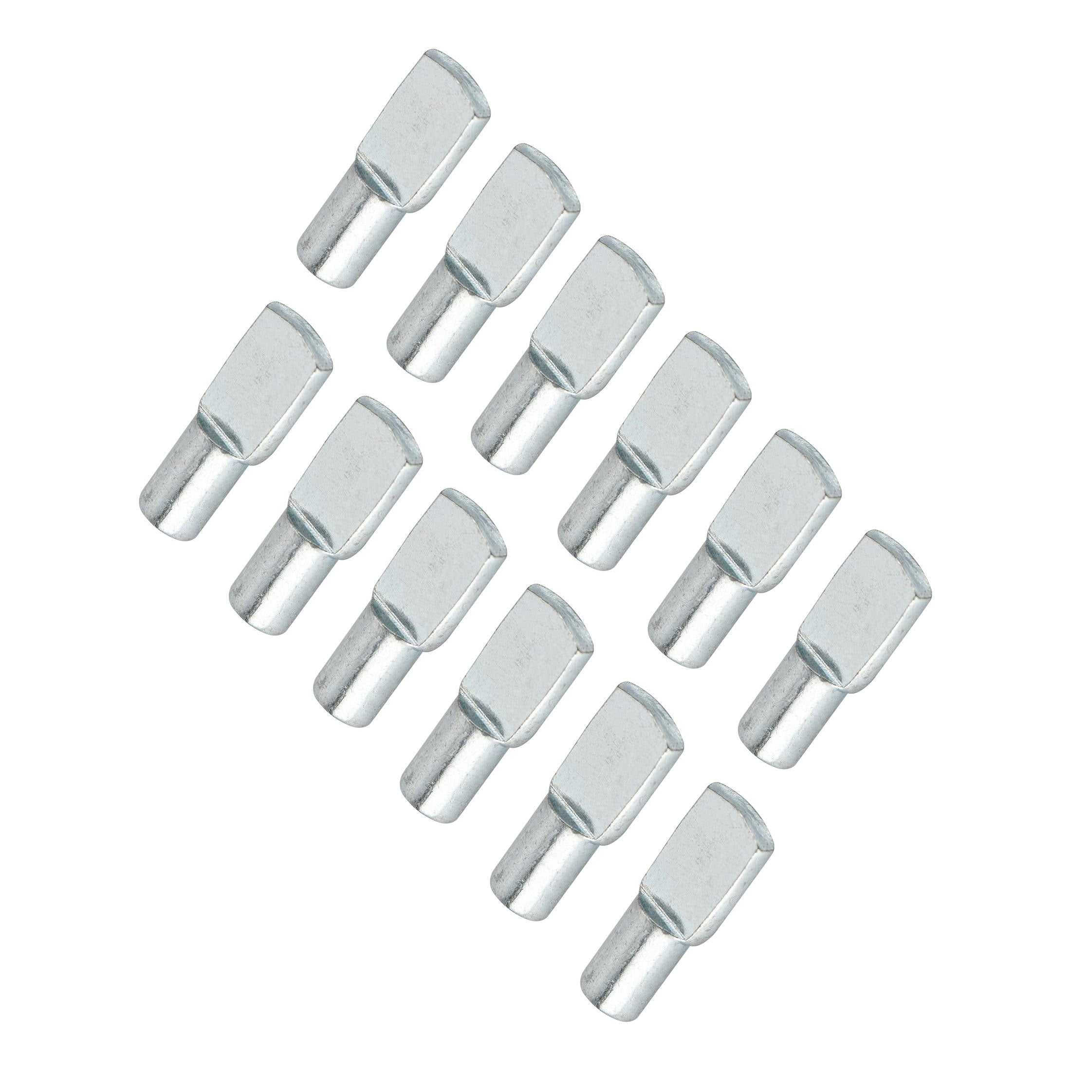 1/4 in.Shelf Pin, Zinc Plated, 12 Pack