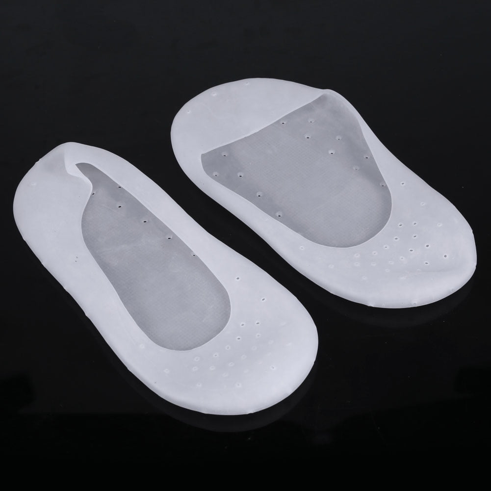 Chaussettes Hydratantes En Gel De Silicone - Aérées, Pour Pieds Secs Et Fissurés, Taille Unique