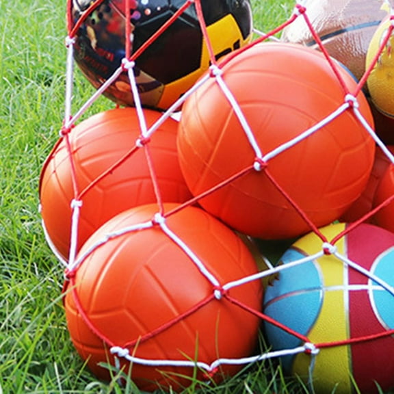 TAILTOSS 1Pcs Ball Mesh Bag for Storing and Carrying Balls in Polypropylene Mesh Fabric for Athletes