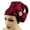 Jujube Red, variant on Women African Gele Headtie Nigerian Wedding Gele Muslim Turban Cap Arab India Hat Head Wraps Turbante