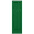 thumbnail image 5 of Ekena Millwork 18"W x 69"H True Fit PVC San Juan Capistrano Mission Style Fixed Mount Shutters, Viridian Green (Per Pair - Hardware Not Included), 5 of 9