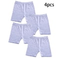 thumbnail image 6 of LYMAYTER Baby Toddler Girls' Solid Soft Cotton Bike Shorts Pull-On Safety Shorts for Daily Life 4-16Y, 6 of 7