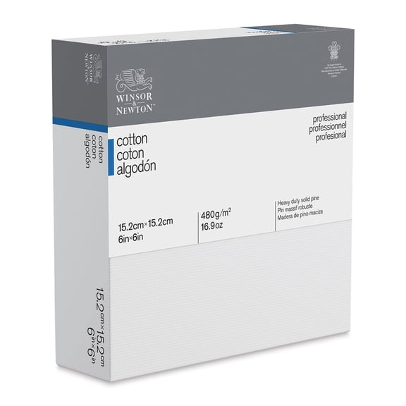 Winsor & Newton Professional Cotton Canvas - 6" x 6", Deep Edge
