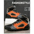thumbnail image 6 of Men's and women's all-season motorcycle riding boots and motorcycle shoes,Gray blue,46, 6 of 24
