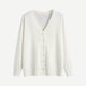 thumbnail image 5 of Cowsor Kids Cardigan Sweater Winter Warm V Neck Cotton Knit Sweaters Fall Fashion Long Sleeve Open Front Button Down Tops, 5 of 6