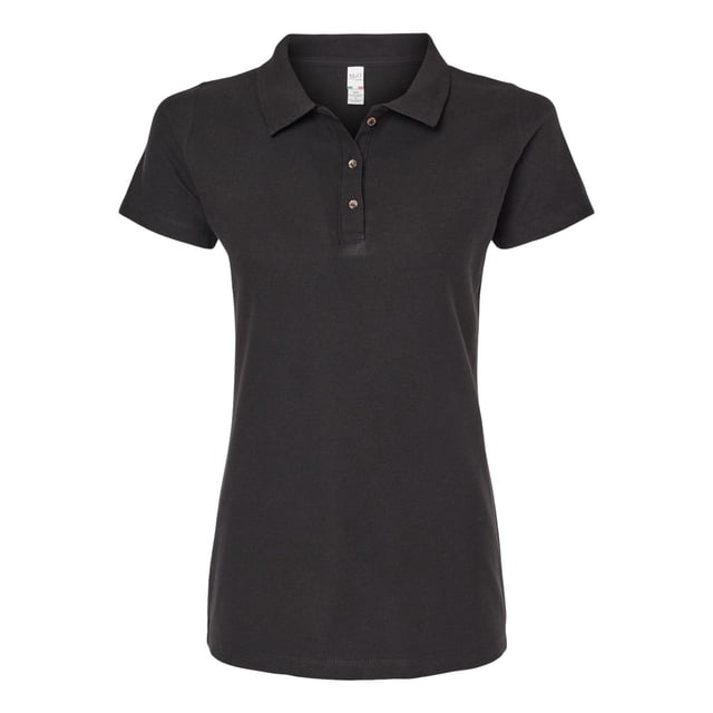 M&O 7600 Polo Ringspun pour Femmes