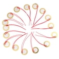 thumbnail image 1 of Mobutofu 20Set Electronic Drum Triggers Piezo Elements Copper Round Disc for Custom Mics Use, 1 of 4