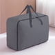 thumbnail image 1 of Bolsa de almacenamiento con asa y cierre, maleta de viaje para ropa pequeña, edredones, cojines, tejido, resistente, fácil de transportar, de tela duradera, ideal para dormitorios, 1 of 9