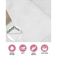 thumbnail image 6 of Sage Green Pine Leaves Kitchen Dish Towels for Drying Dishes Set of 2, Abstract Art Geometric Gray Plaid Waffle Weave Microfiber Hand Tea Bathroom Towels Quick Dry & Absorbent Towel 15.7x23.6, 6 of 7