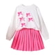 thumbnail image 1 of Conjuntos de blusas y camisas de cuello redondo y manga larga Conjunto de ropa interior para niños Ropa interior de franela colorida Ropa de otoño Conjunto de capa base de cuello redondo para niños Co, 1 of 7