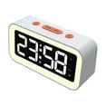 thumbnail image 2 of destyer Digital Alarm Clock Bedside Desktop Clocks Multifunctional Mirror Table Clock Electronic LED Clocks Kids Adults White, 2 of 9