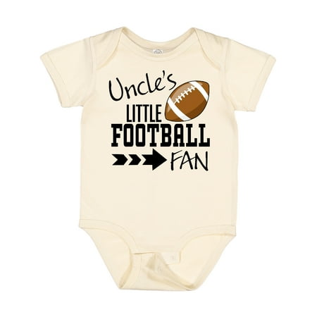 

Inktastic Uncle s Little Football Fan Gift Baby Boy or Baby Girl Bodysuit