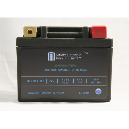LiFePO4 12V 7-9ah 120CCA Replacement Battery for Yuasa