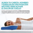 thumbnail image 4 of Almohada de Memory Foam NEUROLUX Cervical Ergonómica Ortopédica Dolor de Cuello, 4 of 8