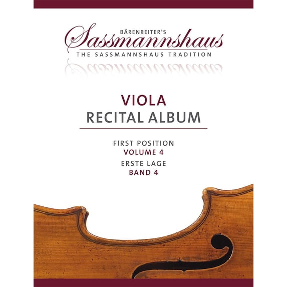 Viola Recital Album Volume 4: 5 Recital Pieces in First Position for Viola and Piano or Two Violas