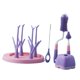thumbnail image 5 of Limpiador de cepillos para biberones, cepillo para limpieza de biberones, rejilla de drenaje portátil, cepillo multifuncional, juego de cepillos para Violeta CUTICAT cepillo de botella, 5 of 8