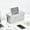 Gray, variant on Cord Management Box, Power Strip Organizer and Cover to Hide Wires, Gray Plastic Cable Box for Desk, Home Office, TV Stand, and Computer Areas