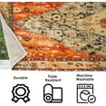 thumbnail image 5 of 3 Piece Boho Kitchen Curtains and Valances Set for Windows Bohemia Kitchen Window Curtains Over Sink Decor 27.5x36 in, 5 of 6