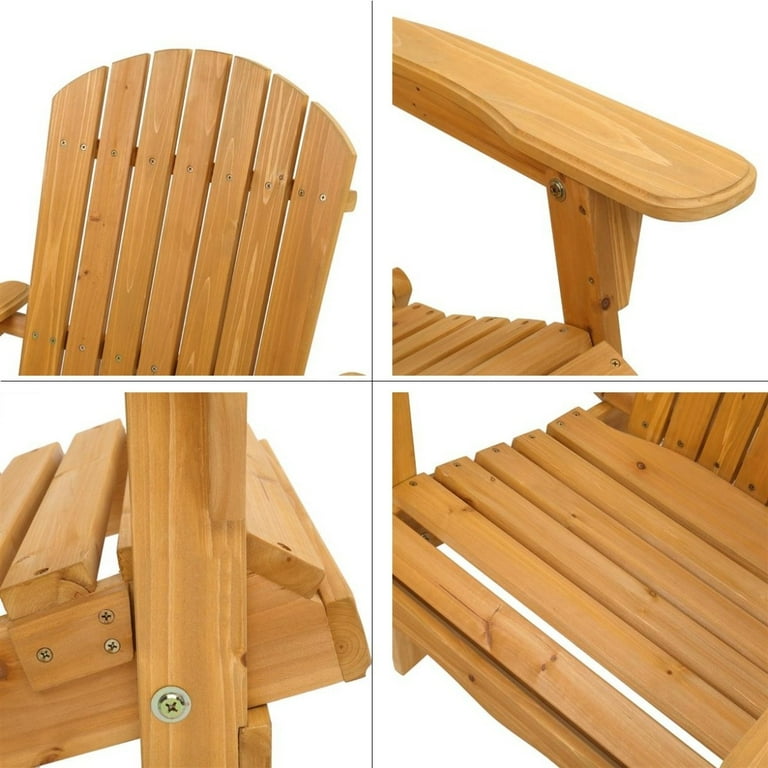 Adirondack Chair Plastic 350 lbs Capacity Load Oversized Poly