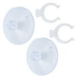 thumbnail image 2 of Loewten Fish Tank Airline Tubing Suction Cup, Reusable Aquarium Airline Suction Cup With Clips For Fish Tank For Aquarium, 2 of 8