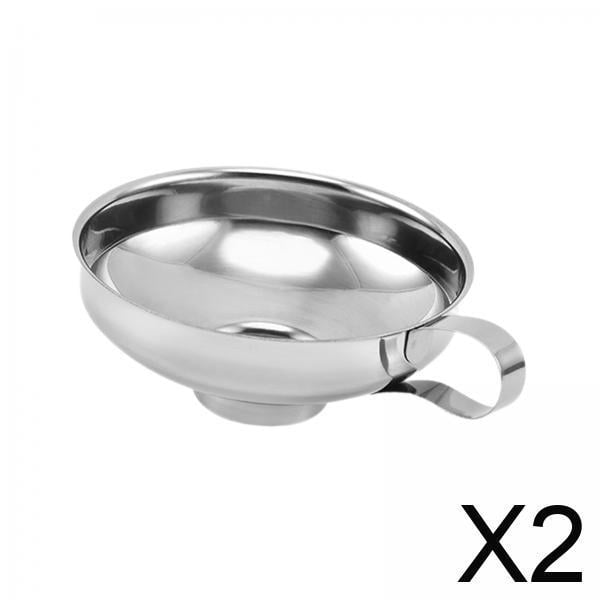 2xEmbudo De Enlatado De Cocina, Botellas De Llenado, Use Embudo De Alimentos Para Transferir L De Frijoles