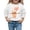 White, variant on Fashionable Valentine Puppy Print Girls Hooded Sweatshirt, Cozy Autumn Winter Casual Long Sleeve Pullover Top with Cute Dog Graphic for Kids