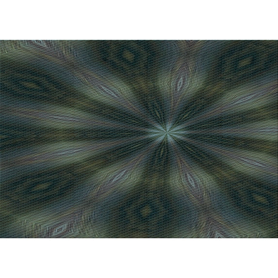 Ahgly Company Machine Washable Indoor Rectangle Transitional Midnight Gray Area Rugs, 4' x 6'