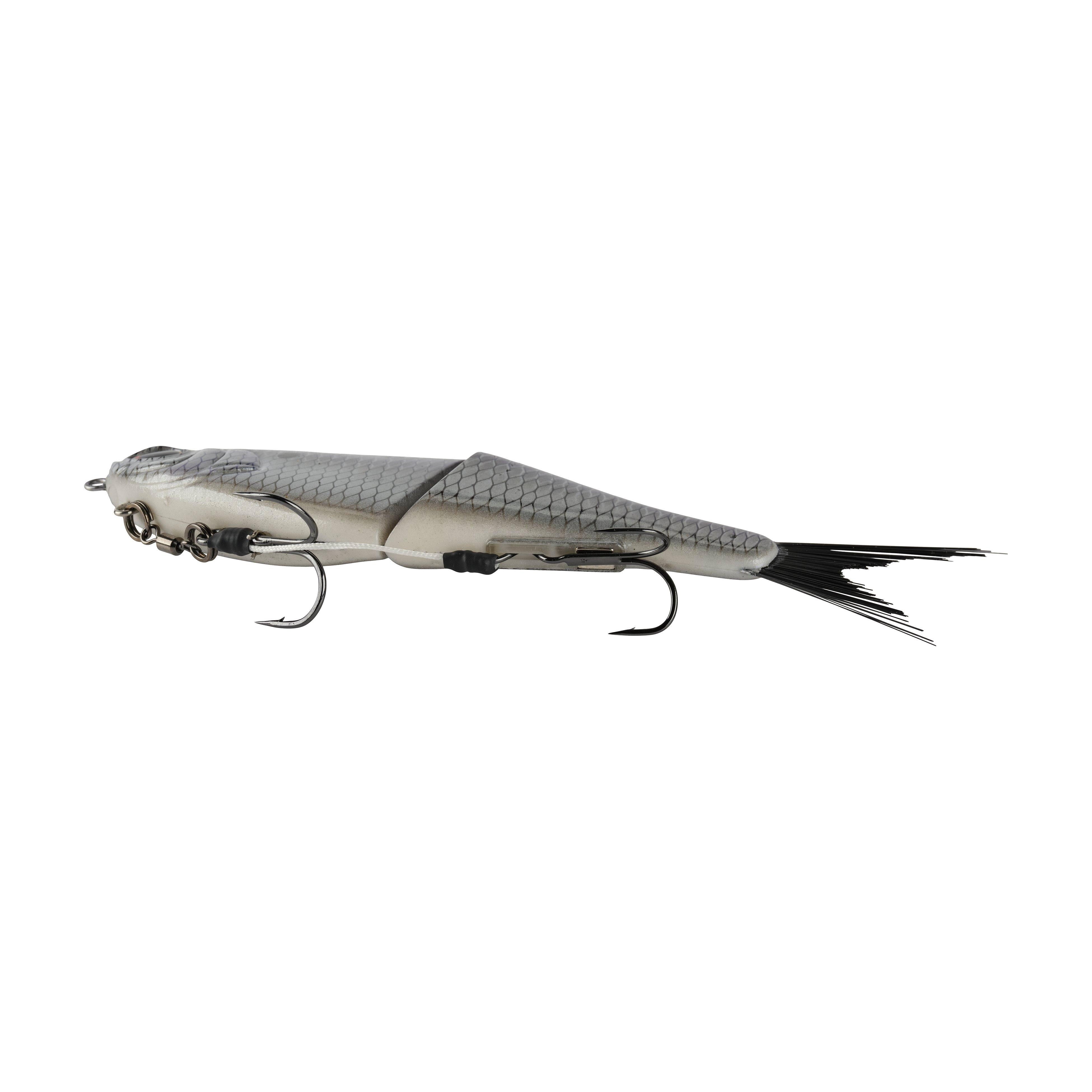 Berkley PowerBait® Chop Block, 8 in, Chrome Gizzard