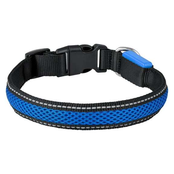 Rixxu™ PET-BLUECOL1600 - TZ-PET1600 LED Blue Dog Collar