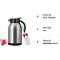 thumbnail image 5 of Flantor Coffee Carafe 40oz Stainless Steel Insulated Coffee Dispenser Double Wall Vacuum Thermal Flask NEW, 5 of 7
