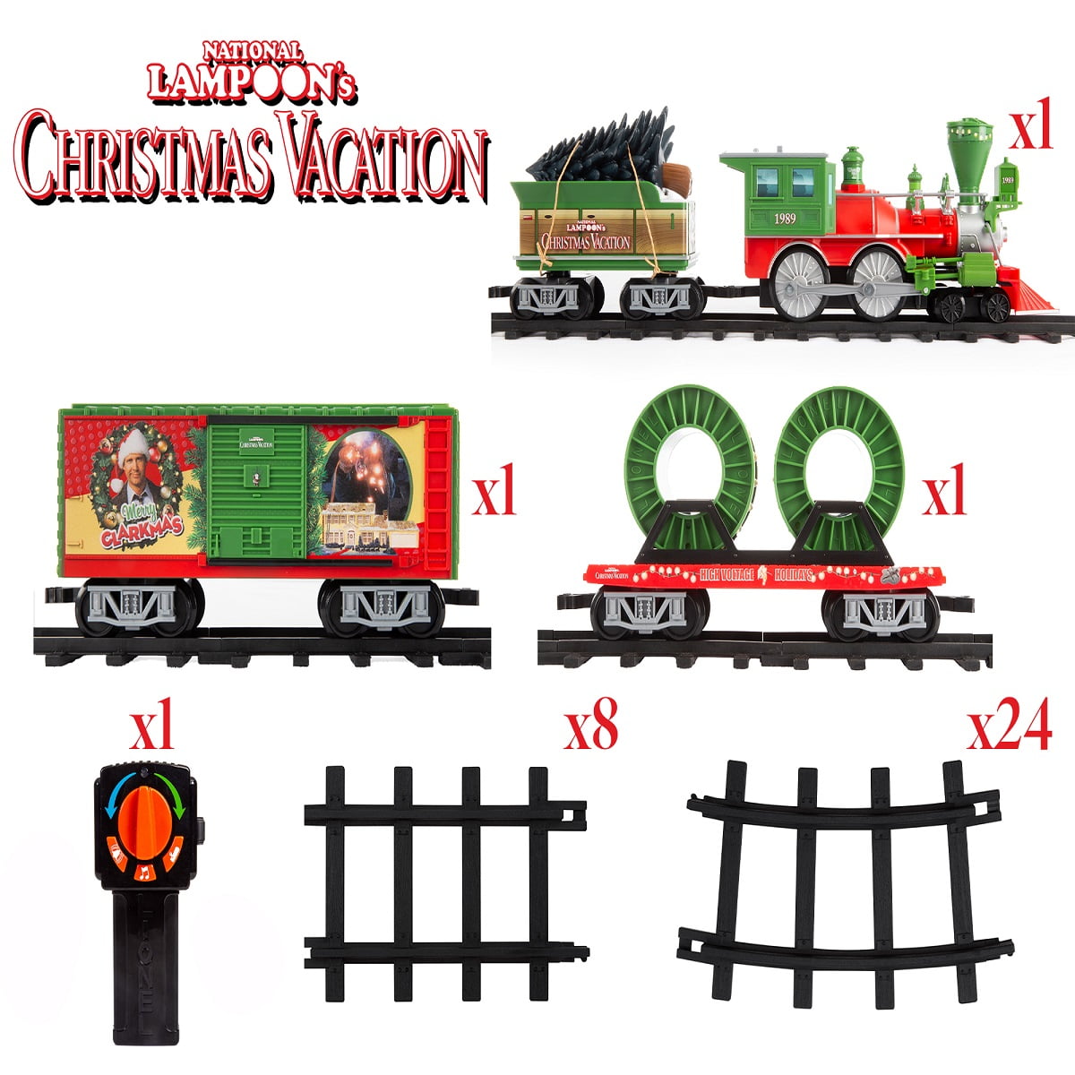 Lionel Warner Bros. National Lampoon's Christmas Vacation Ready to Play Model Train Set