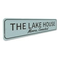 thumbnail image 3 of The Lake House Novelty Decor, Metal Wall Sign - 4x18 Inches, 3 of 4