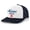 White/Navy/Navy, variant on Trenz Shirt Compant Mama Tried Beer Logo Parody Mens Mesh Back Embroidered Trucker Hat, White/White
