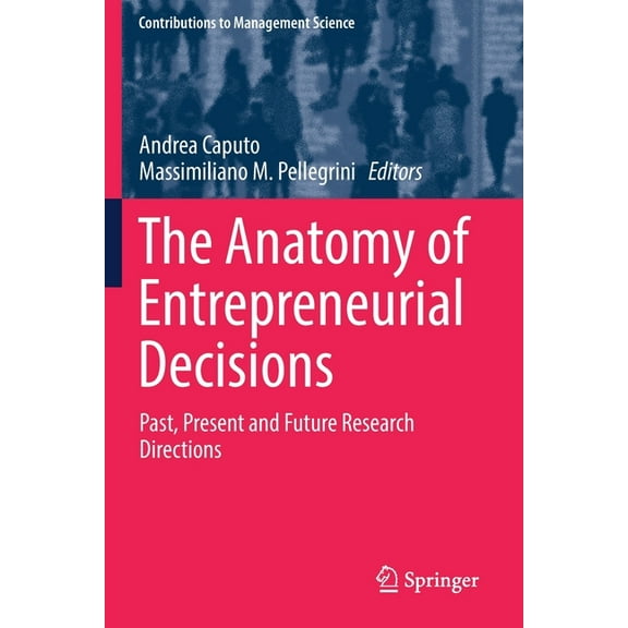 Contributions to Management Science The Anatomy of Entrepreneurial Decisions: Past, Present and Future Research Directions, (Paperback)