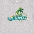 thumbnail image 4 of Inktastic St Lucia Vacation Cruise Trip Boys or Girls Baby T-Shirt, 4 of 5