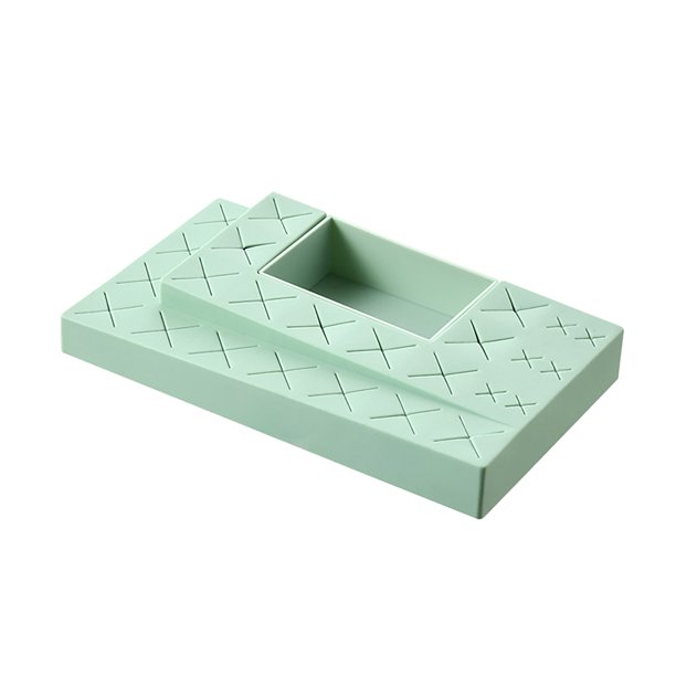 Soporte de lápiz labial de silicona Caja de almacenamiento de lápiz labial Artefacto de soporte cosmético Wmkox8yii FHAKJF2583