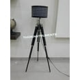 thumbnail image 2 of THORINSTRUMENTS Black Modern Ajdustable Wooden Lamp Tripod Floor With Black Shade, 2 of 4