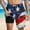 018 Blue, variant on Hvot&aat Men's Summer Beach Shorts Quick Dry Bathing Suits with Lining Exercise Workout Wide Leg Pants