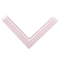 thumbnail image 2 of SHISUYAN 1pc Sewing Measuring Rulers Sleeve Clothing Yardstick L-Square Cutting Ruler, 2 of 8