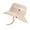 Beige, variant on Kids Sun Hat Adjustable Fisherman Cap For Boys Girls Outdoor Summer Casual Wear Lightweight Breathable,Size:4-10year