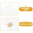 thumbnail image 4 of 6pcs Blank Pvc Cards For Driver Identification Smart Card For Access Control System Printable Id Cards For Truck Drivers White Business Cards For Printing, 4 of 8