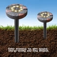 thumbnail image 2 of SHELLTON Solar Powered Mole Repellent(2 Pack), Ultrasonic Pest Repeller, Vole Rodent Repellant, Also Repels Away Snake Gopher Chipmunk, Use in Outdoor Garden Lawn White, 2 of 6