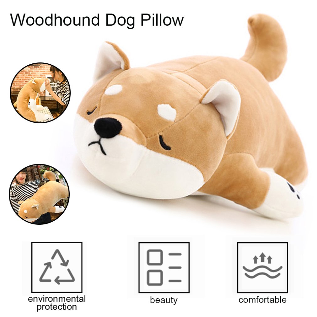 Details about  / Kawaii Long Dog Plush Toy Stuffed Soft Animal Pillow Cushion Kids Birthday Gifts