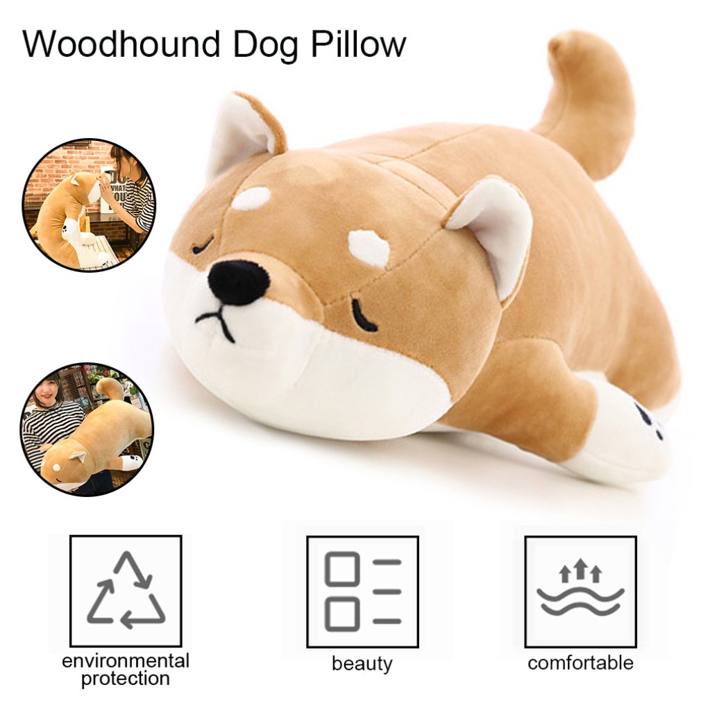 Details about / Kawaii Long Dog Plush Toy Stuffed Soft Animal Pillow Cushion Kids Birthday Gifts