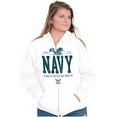 thumbnail image 4 of USA Navy Strong As Sea That Made Us Zip Up Hoodie Men's Women's Brisco Brands L, 4 of 6