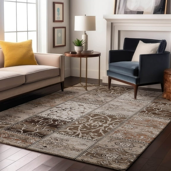 Addison Rugs Premium Machine Washable Mayfield Beige 10' x 14' Rug