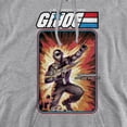thumbnail image 2 of G.I. Joe Snake Eyes Card Unisex Adult Pull-Over Hoodie, Athletic Heather, Large, 2 of 5